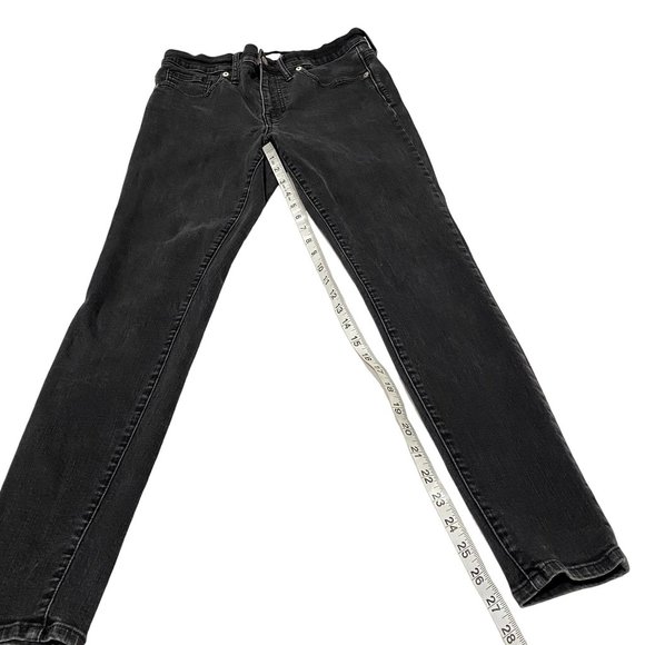 Madewell 9" High Rise Skinny Jeans Faded Black Size 29.‎ - Picture 9 of 11
